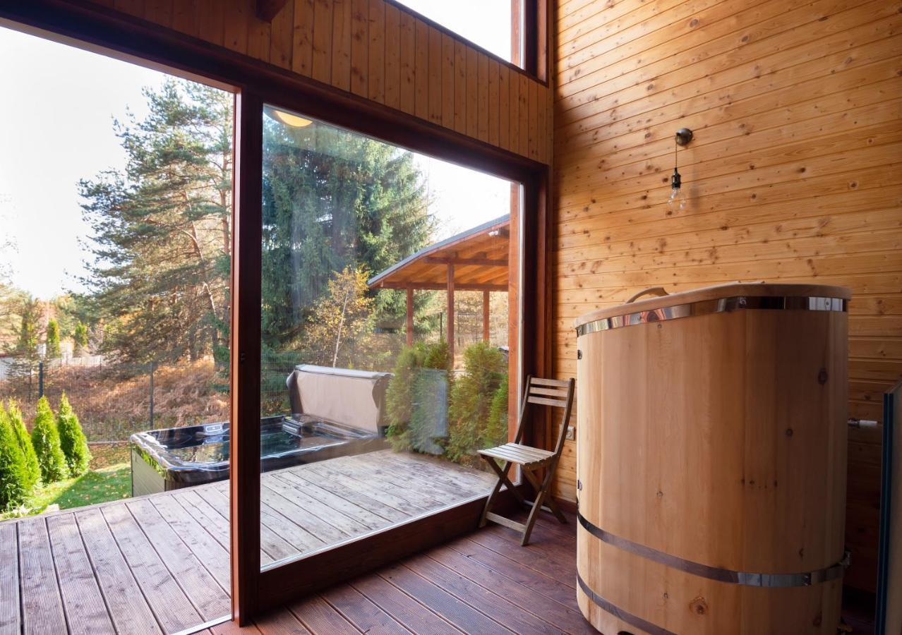 Pinus Villas Lodge With Private Jacuzzi & Phyto-Sauna Retreat Zheleznitsa Exterior foto